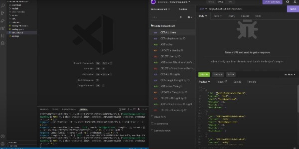 Social Network API I created using express.js, Mongoose and MongoDB.